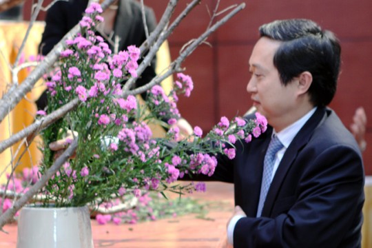 HANEL tài trợ chương trình Cắm hoa Nghệ thuật IKEBANA Nhật Bản